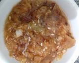 A picture of step 4 of Kacher Onion Chutney.