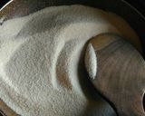 A picture of step 1 of Hariyali Suji Dhokla.