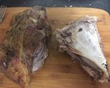 A picture of step 5 of Garlic Studded Shoulder of Lamb.