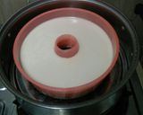 Foto langkah ke 7 dari resep Bolu Kukus Pandan Keju Lezat & Ekonomis.