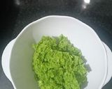 A picture of step 2 of Matar cutlet.
