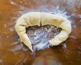 Foto del paso 5 de la receta: Medialunas con relleno 🥐