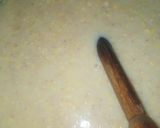 A picture of step 3 of Haleem Fries.