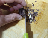 Foto del paso 4 de la receta: Galletas de pera, avena y chocolate sin huevo
