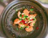 Hình bước làm 1 của món Cháo Ếch Singapore