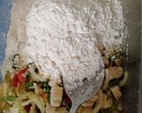 Foto langkah ke 1 dari resep Tofu & vegetable pancake.