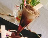 A picture of step 1 of Cold coffee (chocolate cold coffee).