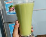 Hình bước làm 2 của món Sữa bắp lá dứa