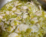 Foto del paso 4 de la receta: Tiburones con pollo y berenjena frita 🍗🍆