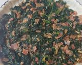 Foto del paso 6 de la receta Quiche de espinacas y bacon