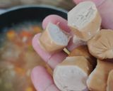 Foto langkah ke 3 dari resep Sup Makaroni Telur.