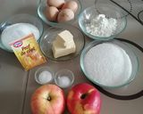 Pas rețetă Prăjitură cu mere fără gluten 1 fotografie