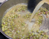 Foto del paso 4 de la receta: Merluza, habitas y sopa de guisantes