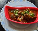 A picture of step 9 of Nagpuri special spicy saoji masala mutton.