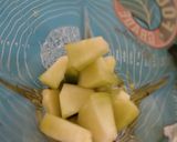 Foto langkah ke 1 dari resep Puding Buah Kaca Melon.