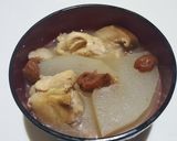 รูปขั้นตอนการทำที่ 2 ของ ไก่ตุ๋นฟักบ๊วยดอง