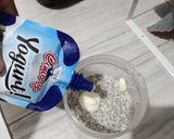 Foto langkah ke 6 dari resep Overnight Pudding Chia Seed Topping Buah.