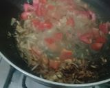 A picture of step 5 of Yakhni Pulao 🍱🍱🍱.