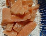 Foto del paso 1 de la receta: Fritos de salmón