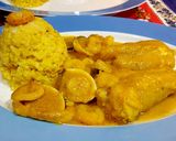 Foto del paso 11 de la receta Suquet de rape al Oporto con risotto