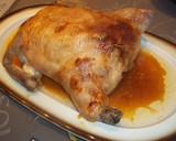 Foto del paso 5 de la receta: Pollo relleno de carnes y queso al horno