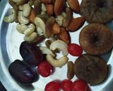 A picture of step 3 of Christmas dry fruits n nuts cake.