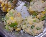 পটেটো কর্ণ ভেজ টিক্কা ফ্রাই (potato corn veg tikka fry recipe in Bengali) রেসিপির ধাপ 3 ছবি