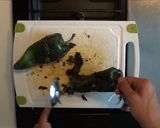 A picture of step 2 of Cheese-Stuffed Chiles.