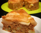 Foto del paso 9 de la receta: Torta invertida de manzanas deliciosa! Saludable, sin azúcar