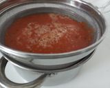 A picture of step 3 of Cream of tomato soup.