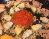 Foto del paso 4 de la receta: Paella al horno, al estilo de Alicante (con sofrito de cebolla)