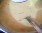 A picture of step 4 of Kashmiri phirni.