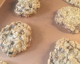A picture of step 6 of Cranberry chocolate chip oatmeal cookies.
