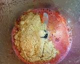 A picture of step 1 of Watermelon Sattu.