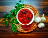 A picture of step 4 of Garlic Chutney.