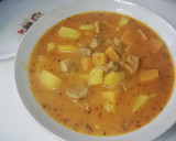 Foto del paso 5 de la receta: Calabaza y papas con carne