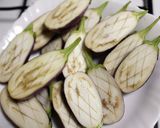 A picture of step 2 of Ramadan Special - Baked baby Eggplants (Yummy Appetizers).