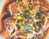Hình bước làm 3 của món Mực nhồi tomatoes sauce