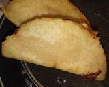 A picture of step 4 of Easy Fried Quesadillas.