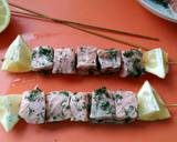Vickys Lemon & Dill Salmon Skewers GF DF EF SF NF recipe step 4 photo