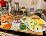 Foto del paso 1 de la receta: Setas con patatas