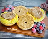A picture of step 7 of Peanut Butter, Meat, and Egg Bagel.