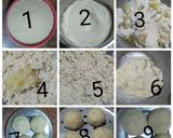 A picture of step 1 of Falahari Bafla - Bati platter.