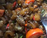Foto langkah ke 3 dari resep Oseng Cecek Pedas.