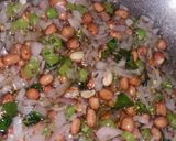 A picture of step 1 of Fennel masala poha.