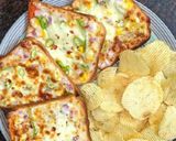 ब्रेड पिज़्ज़ा(Bread pizza recipe in hindi) रेसिपी चरण 3 फोटो
