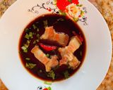 Hình bước làm 2 của món Nước chấm rau luộc, bánh tráng trắng siêu ngon