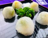 A picture of step 11 of Japanese Summer Sweet ‘Kuzu Dango’.