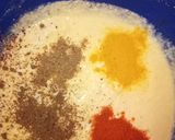 A picture of step 1 of Suji cheela.