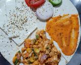 મેક્સિકન વેજ કેસેડિયા (Mexican Veg Quesadilla Recipe In Gujarati) રેસીપી સ્ટેપ2ફોટો